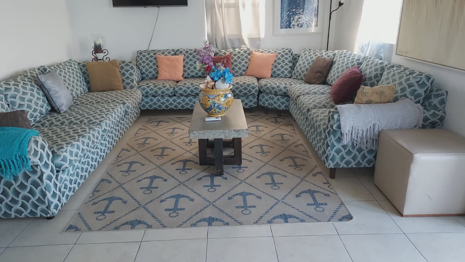 Living room with sofa