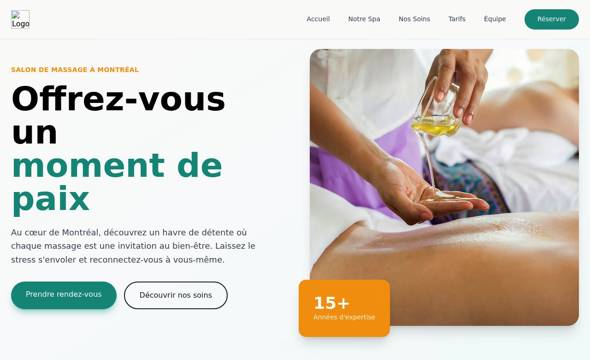 Zen Évasion – Salon de Massage & Spa Bien-Être