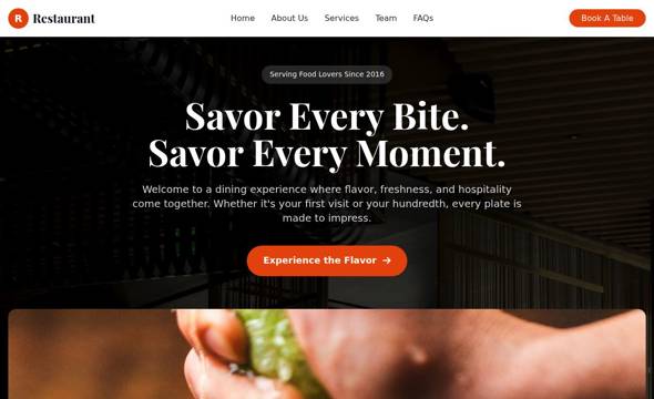 Gourmet Horizon – Restaurant Gastronomique Moderne