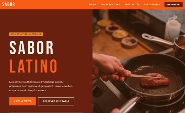 Sabor Latino – Restaurant Bistro Ambiance Festive Latine